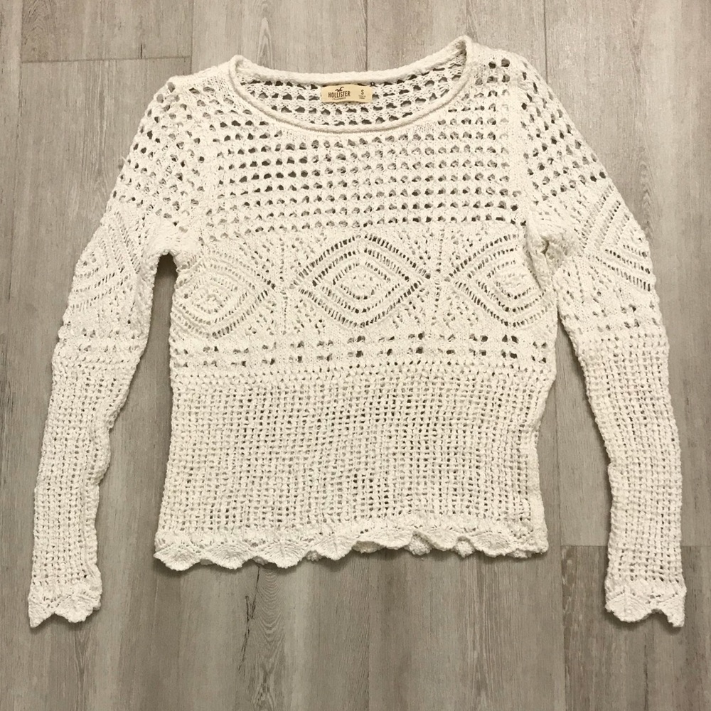 SALE⭐️ Hollister Crotchet Top